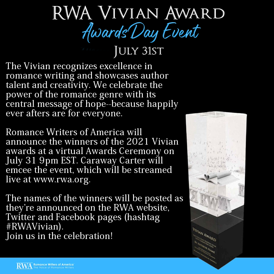 Blitz: RWA Vivian Awards Day