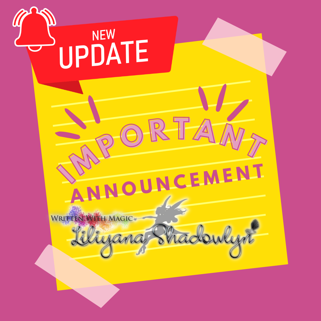 UPDATE: NOVEMBER/DECEMBER IMPORTANT ANNOUNCEMENT RE: POSTS AND REVIEWS