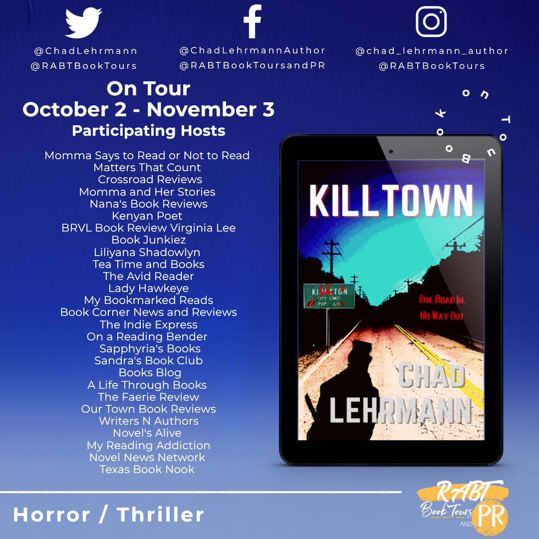 Killtown Virtual Book Tour
