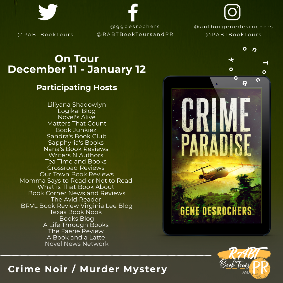 Crime Paradise Book Tour