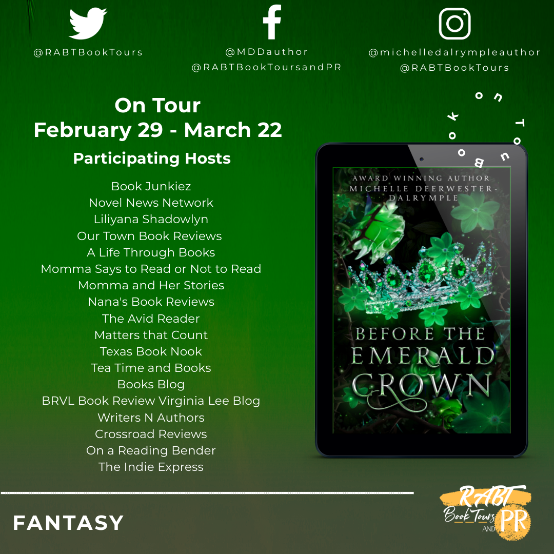Before the Emerald Crown Book Tour