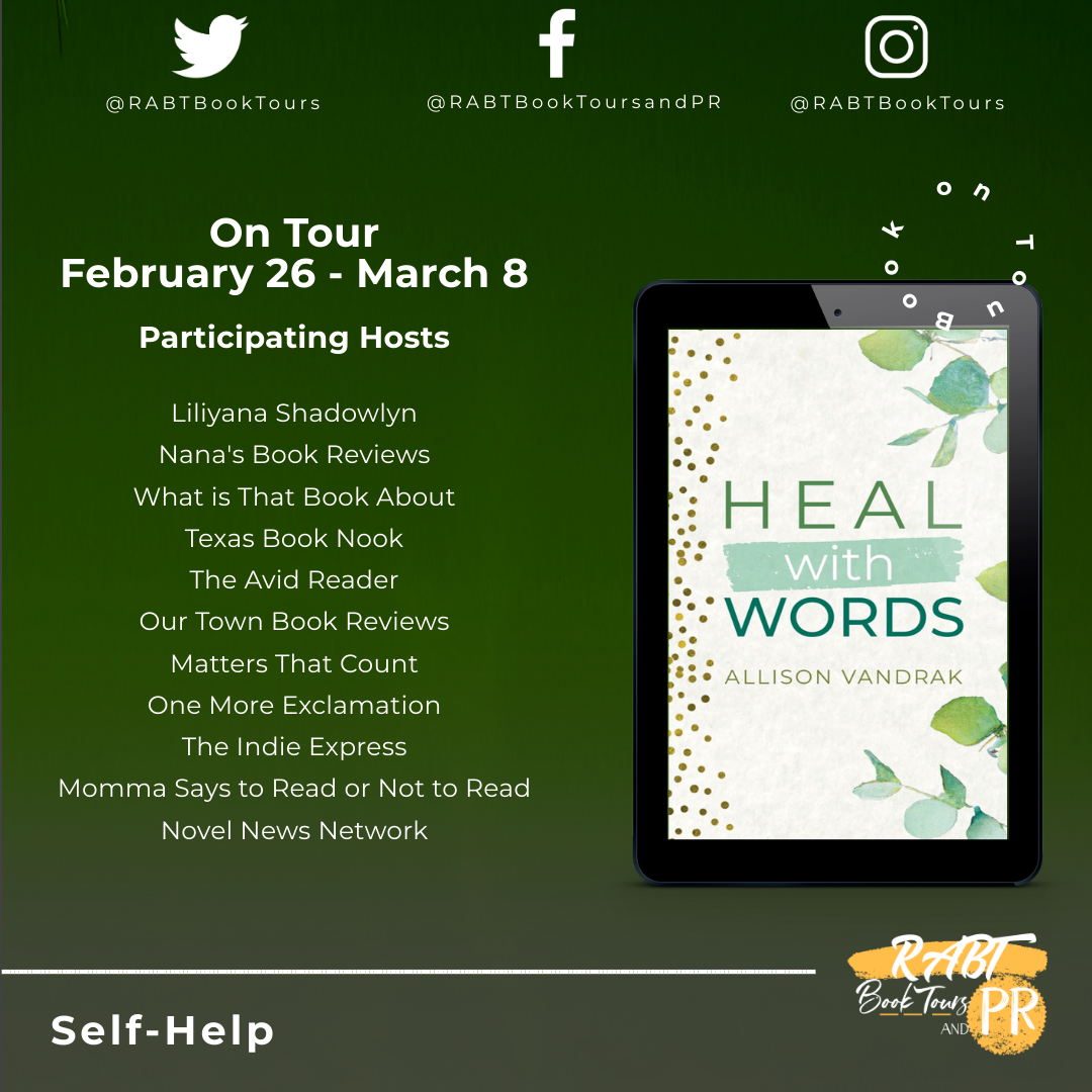 Heal with Words Book Tour