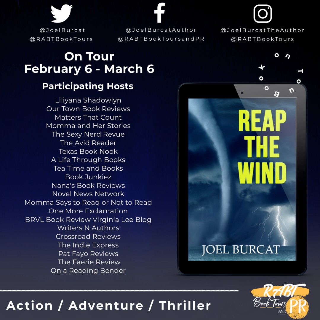 Reap the Wind Book Tour