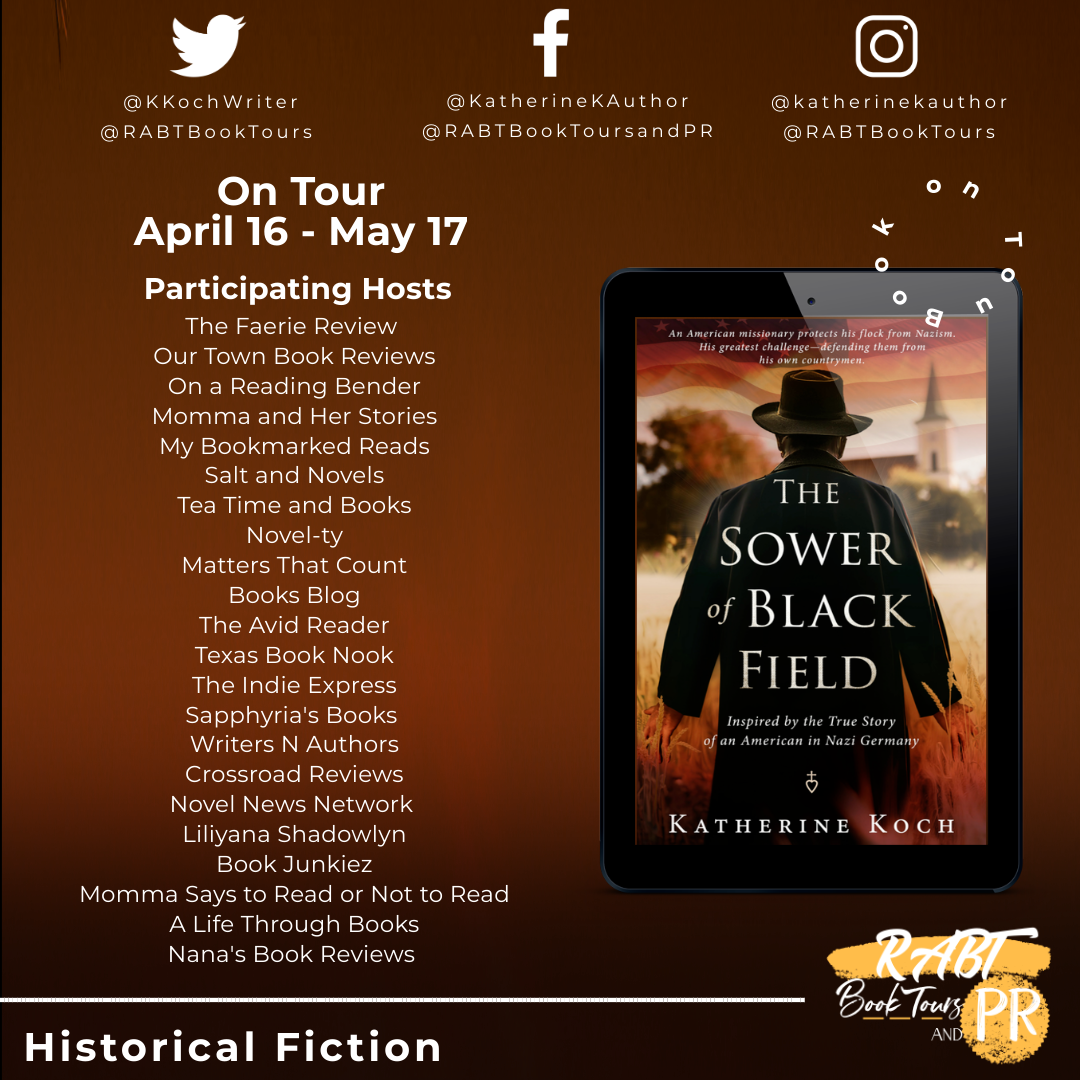 The Sower of Black Field Book Tour