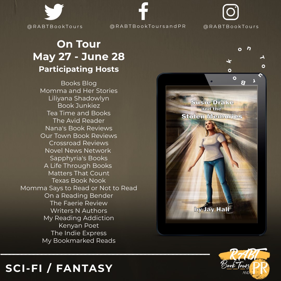 Susie Drake and the Stolen Memories Book Tour