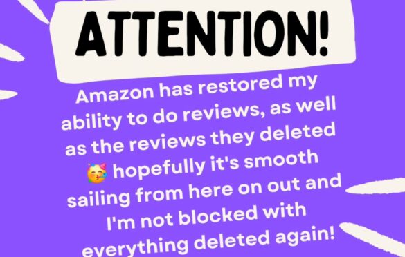 Important Announcement Re: Reviews (Update)